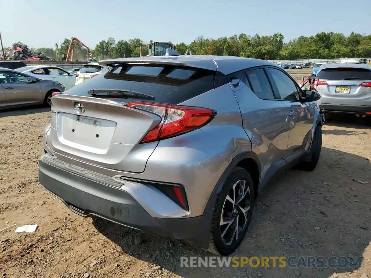 4 Photograph of a damaged car NMTKHMBX2KR096182 TOYOTA C-HR 2019