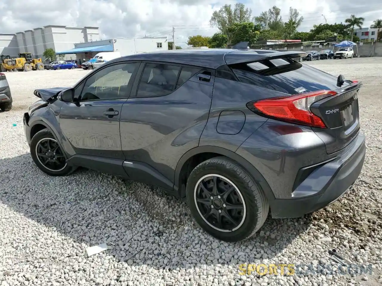 2 Фотография поврежденного автомобиля NMTKHMBX2KR096506 TOYOTA C-HR 2019