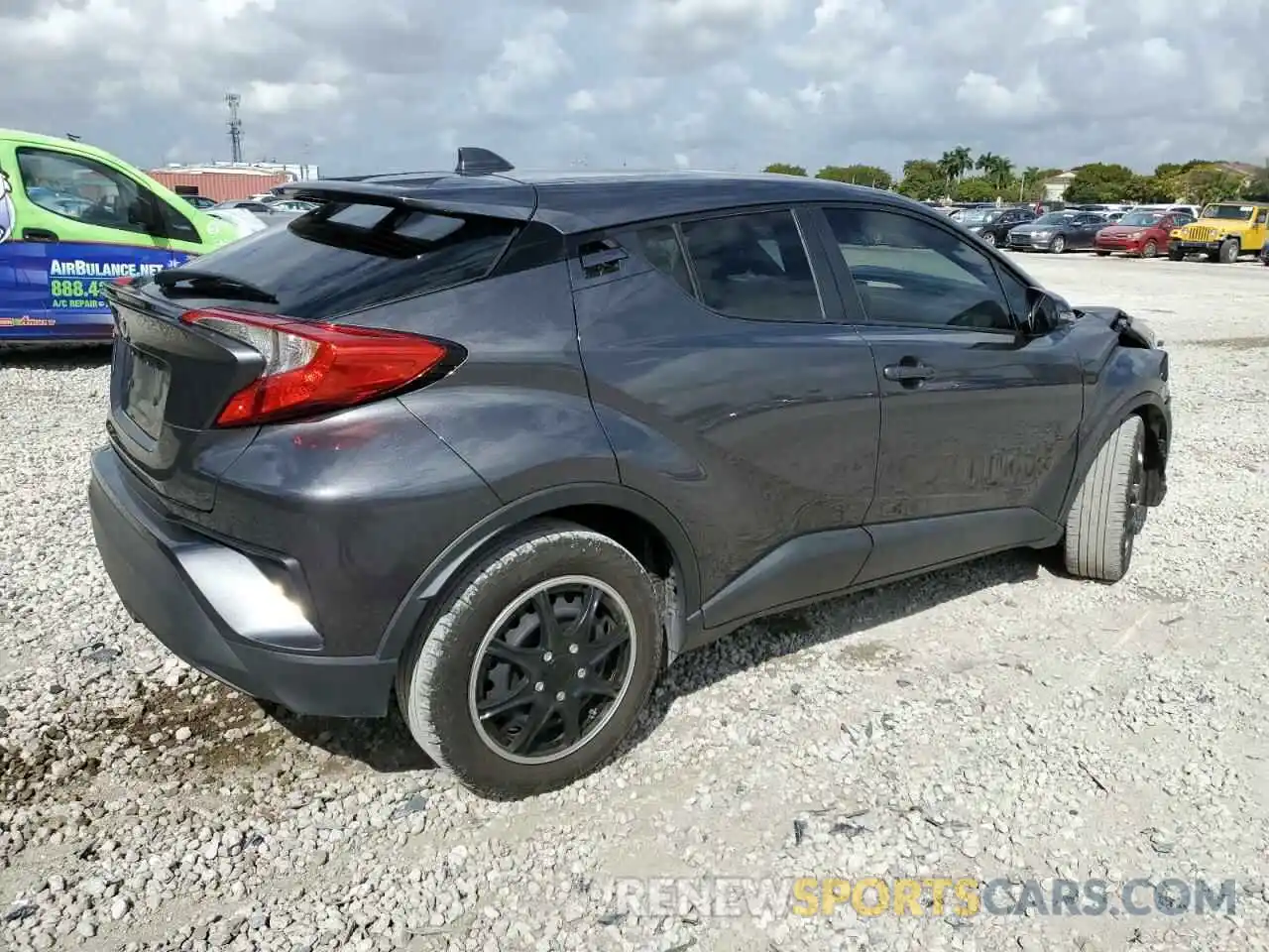 3 Photograph of a damaged car NMTKHMBX2KR096506 TOYOTA C-HR 2019