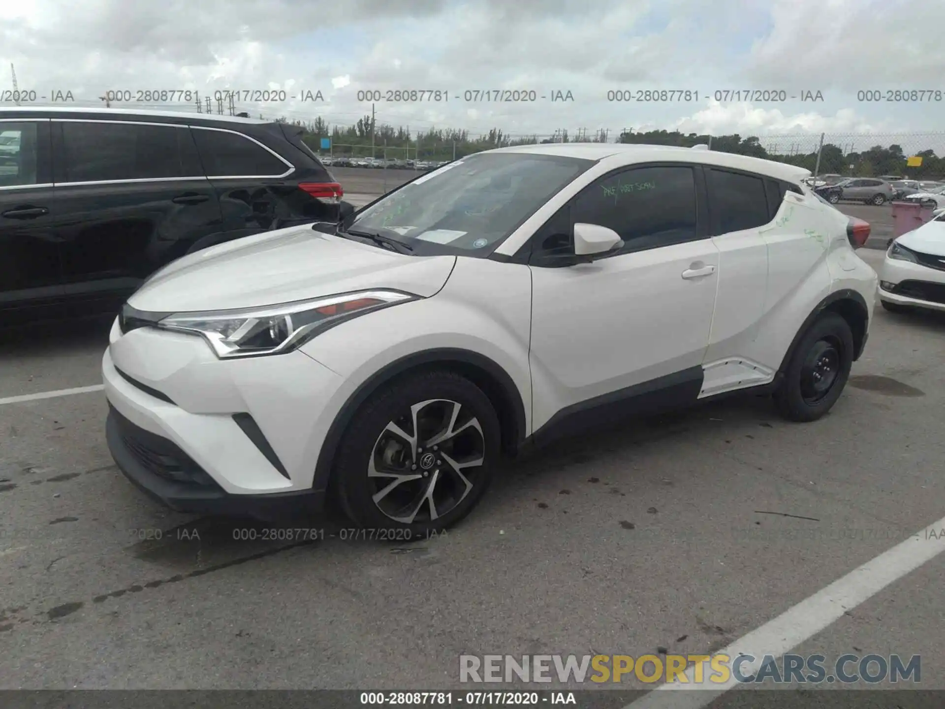 2 Photograph of a damaged car NMTKHMBX2KR097073 TOYOTA C-HR 2019