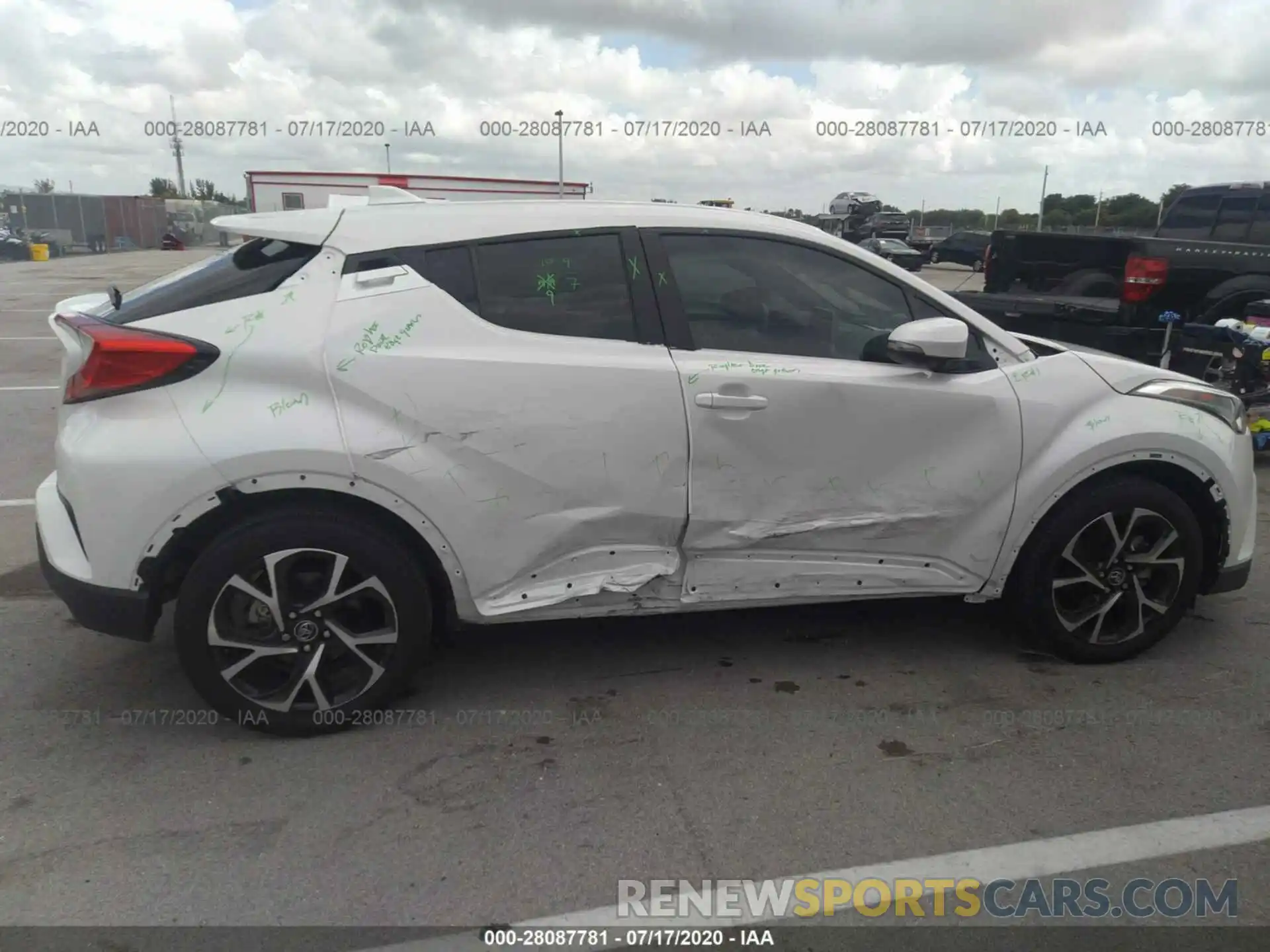 6 Photograph of a damaged car NMTKHMBX2KR097073 TOYOTA C-HR 2019