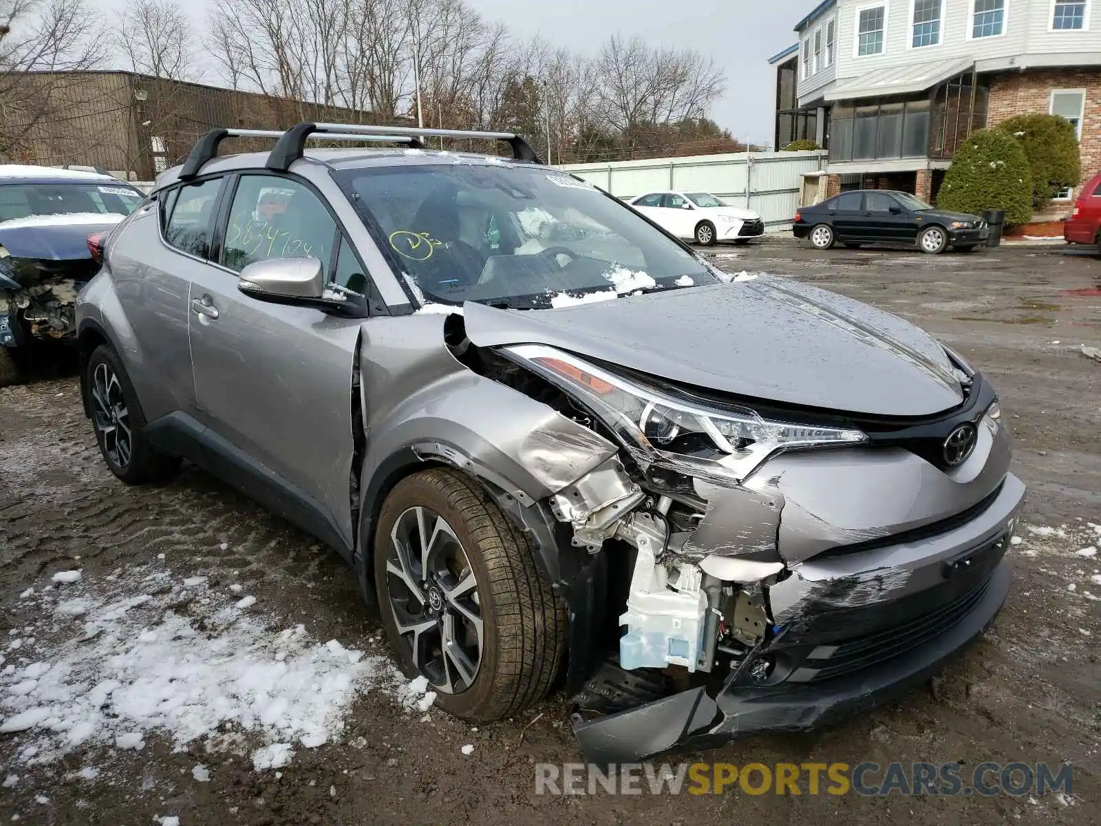 1 Photograph of a damaged car NMTKHMBX2KR097414 TOYOTA C-HR 2019