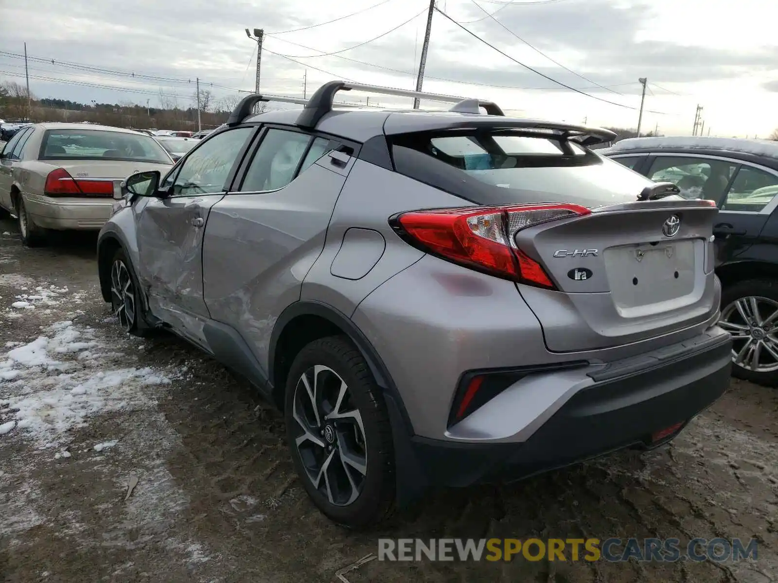 3 Photograph of a damaged car NMTKHMBX2KR097414 TOYOTA C-HR 2019