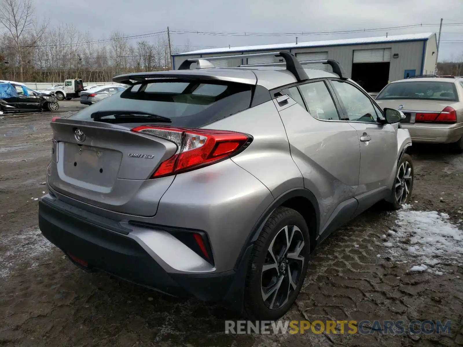 4 Photograph of a damaged car NMTKHMBX2KR097414 TOYOTA C-HR 2019