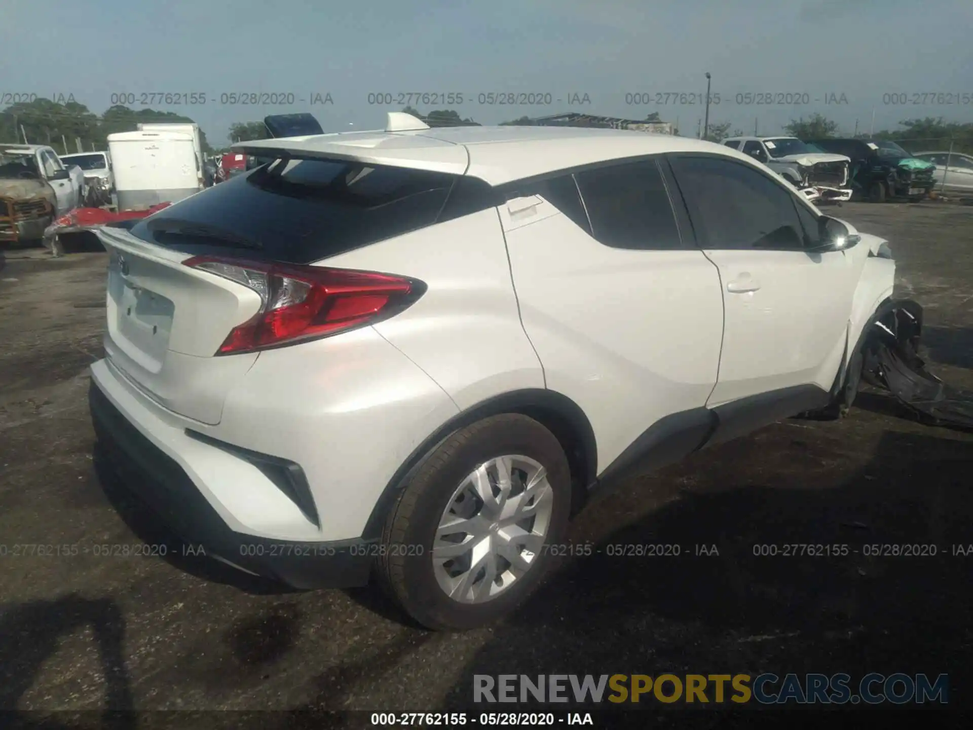 4 Photograph of a damaged car NMTKHMBX2KR097512 TOYOTA C-HR 2019