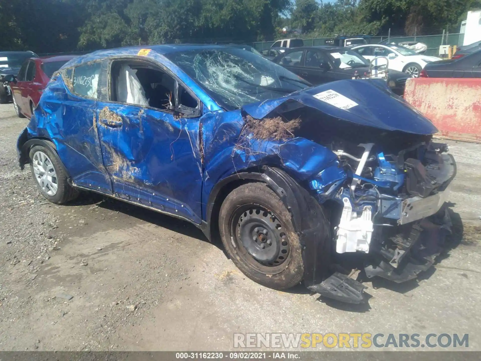 1 Photograph of a damaged car NMTKHMBX2KR097543 TOYOTA C-HR 2019