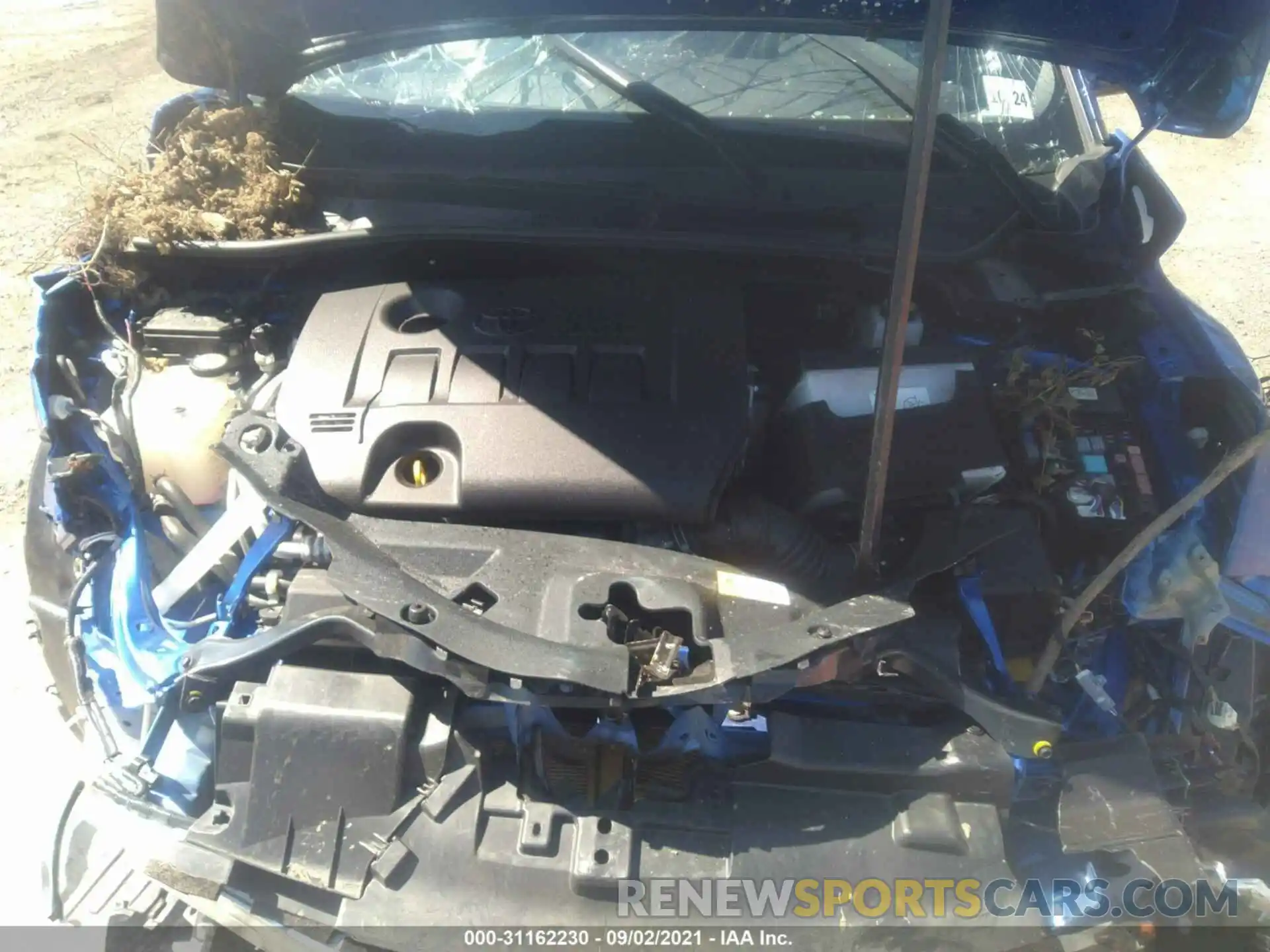 10 Photograph of a damaged car NMTKHMBX2KR097543 TOYOTA C-HR 2019