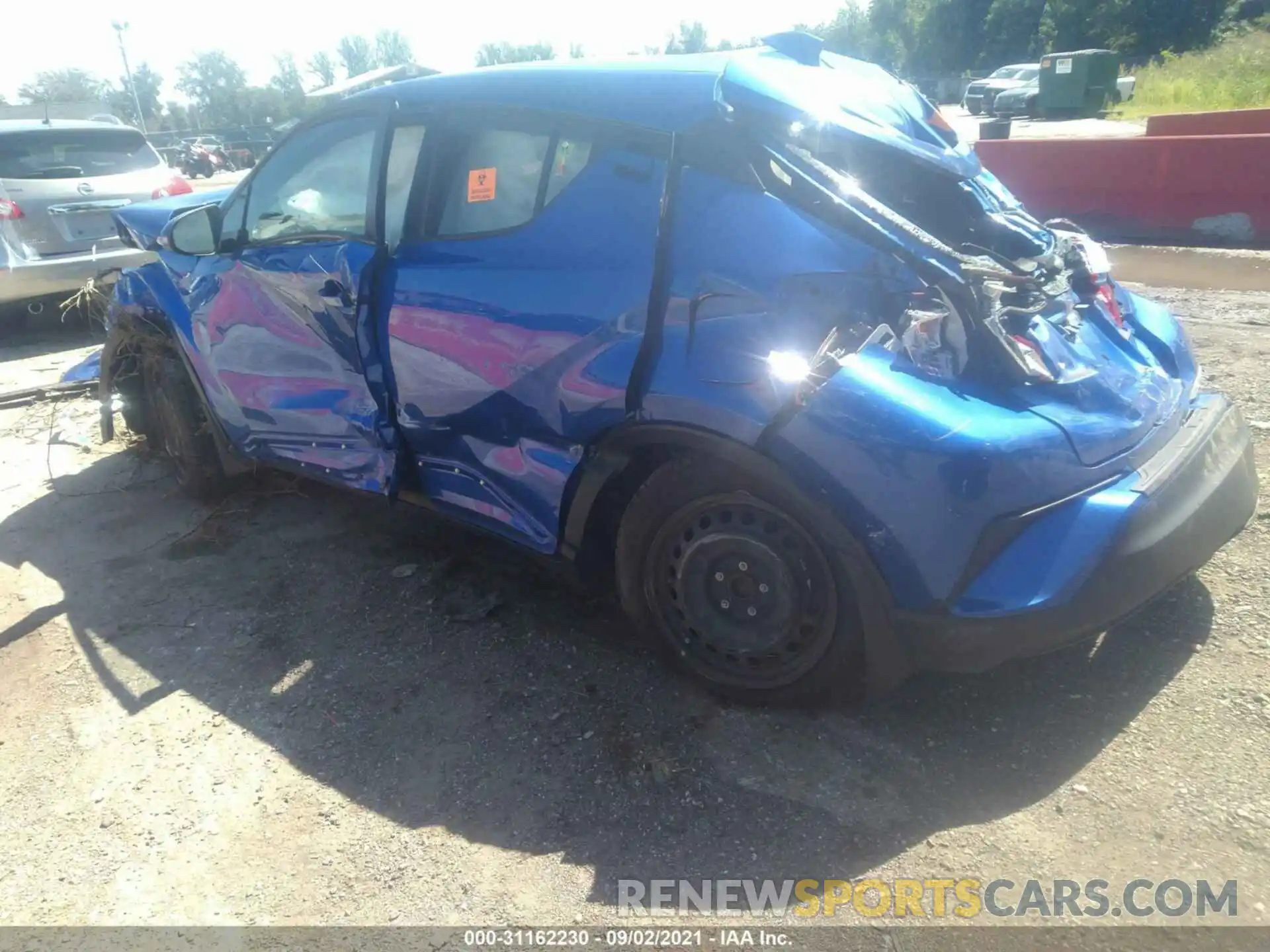 3 Photograph of a damaged car NMTKHMBX2KR097543 TOYOTA C-HR 2019