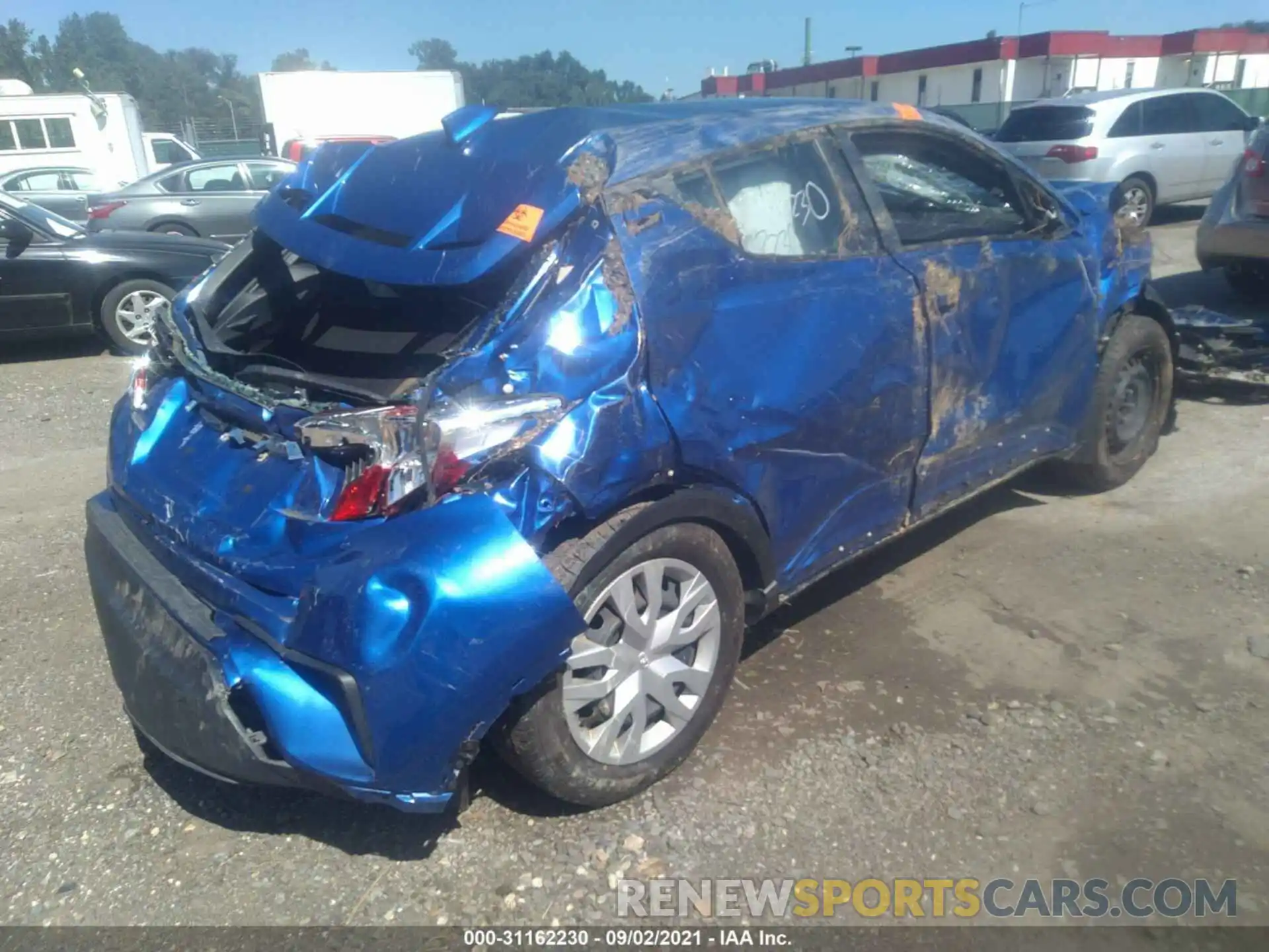 4 Photograph of a damaged car NMTKHMBX2KR097543 TOYOTA C-HR 2019