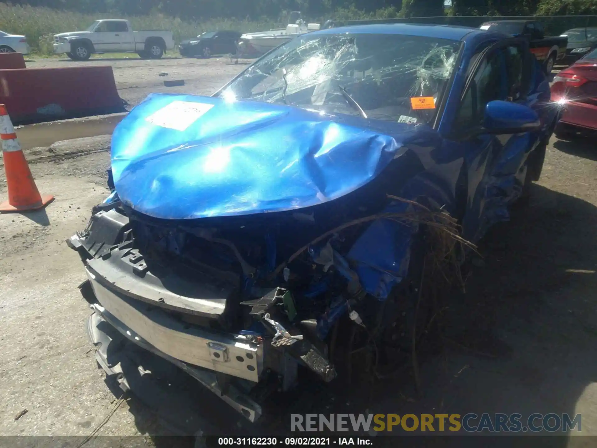 6 Photograph of a damaged car NMTKHMBX2KR097543 TOYOTA C-HR 2019