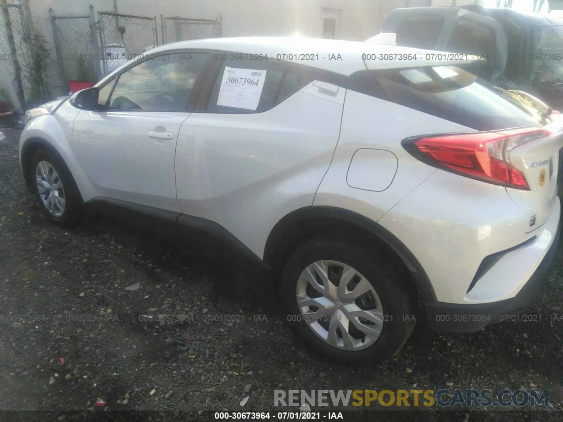 3 Photograph of a damaged car NMTKHMBX2KR098210 TOYOTA C-HR 2019