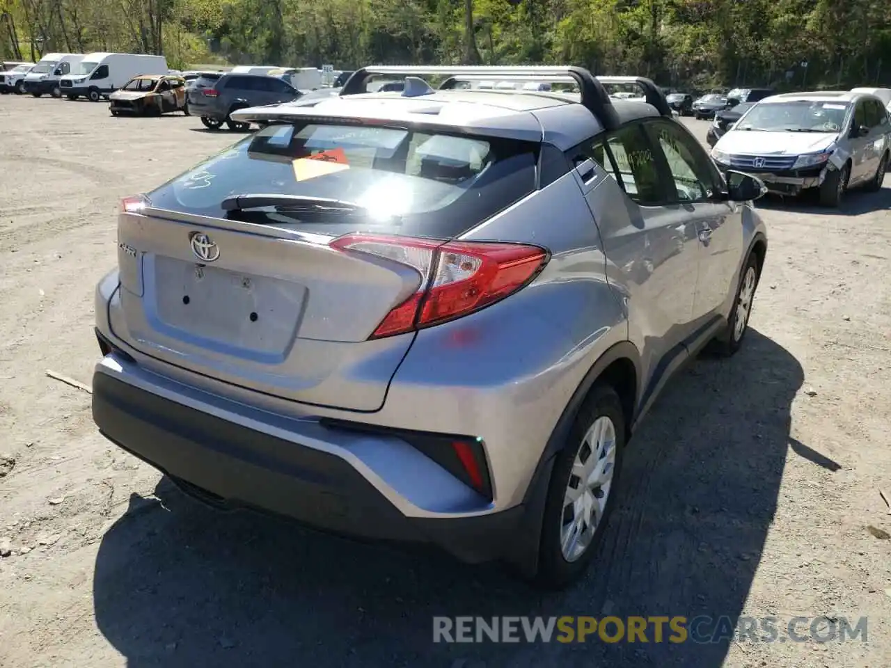 4 Photograph of a damaged car NMTKHMBX2KR098305 TOYOTA C-HR 2019