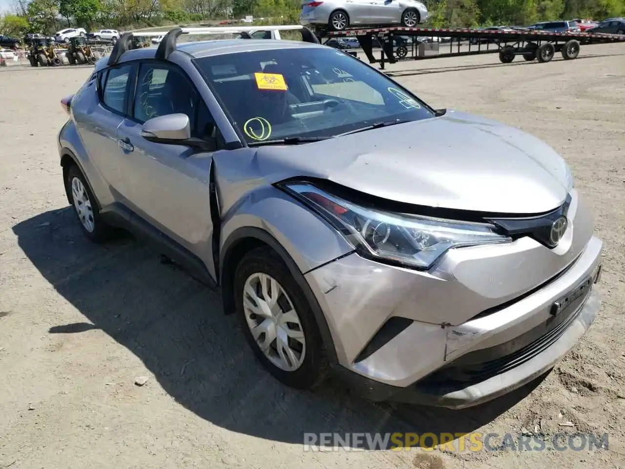 9 Photograph of a damaged car NMTKHMBX2KR098305 TOYOTA C-HR 2019