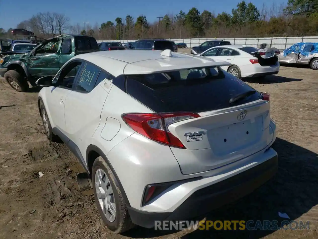 3 Photograph of a damaged car NMTKHMBX2KR098370 TOYOTA C-HR 2019