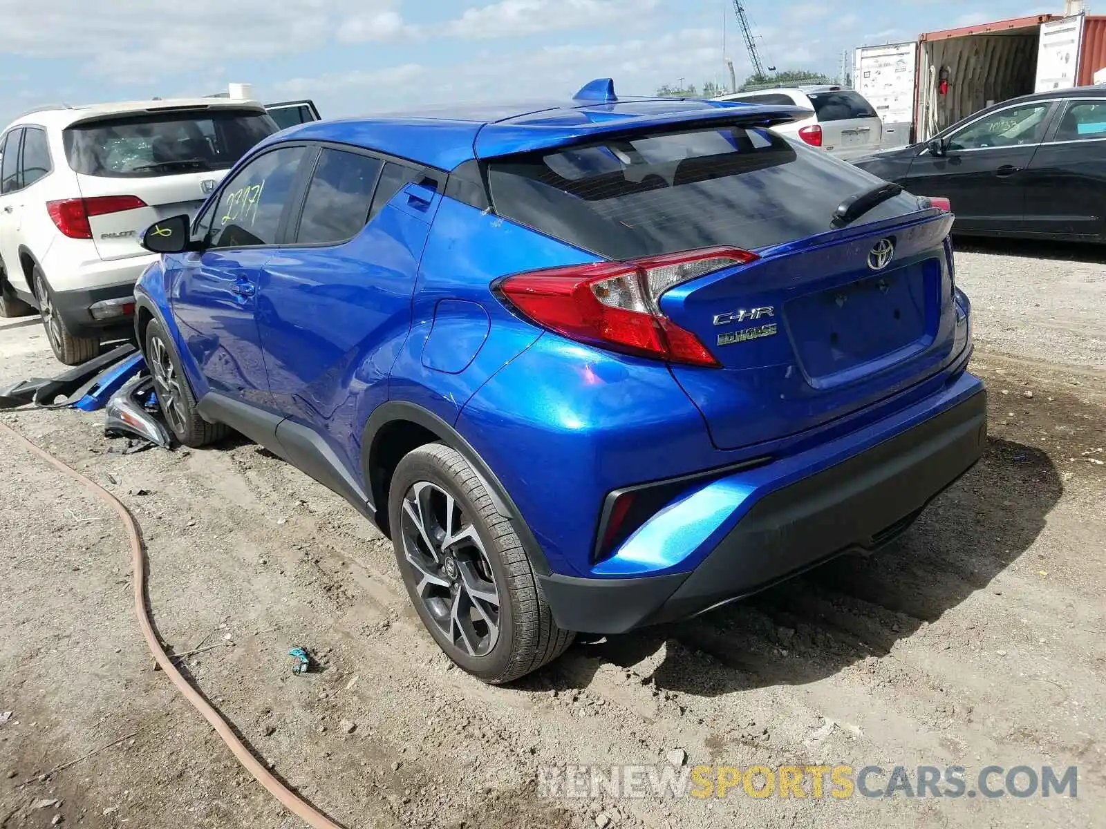 3 Фотография поврежденного автомобиля NMTKHMBX2KR098529 TOYOTA C-HR 2019