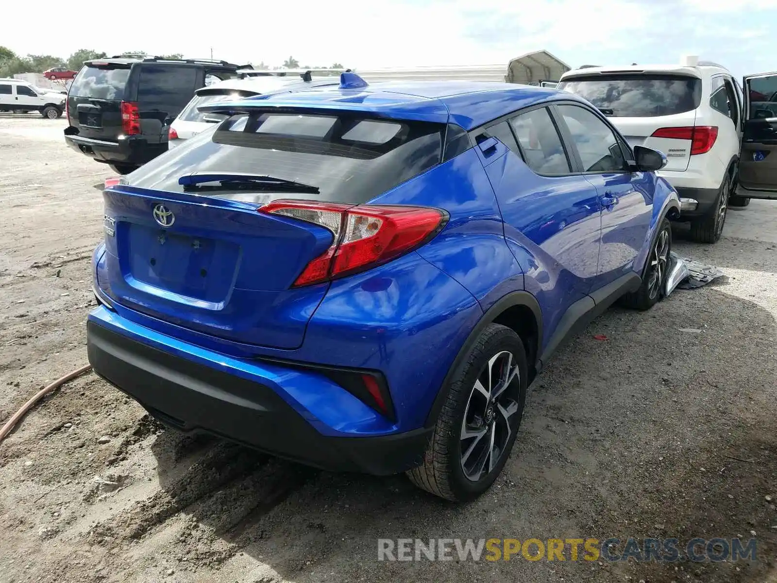 4 Photograph of a damaged car NMTKHMBX2KR098529 TOYOTA C-HR 2019