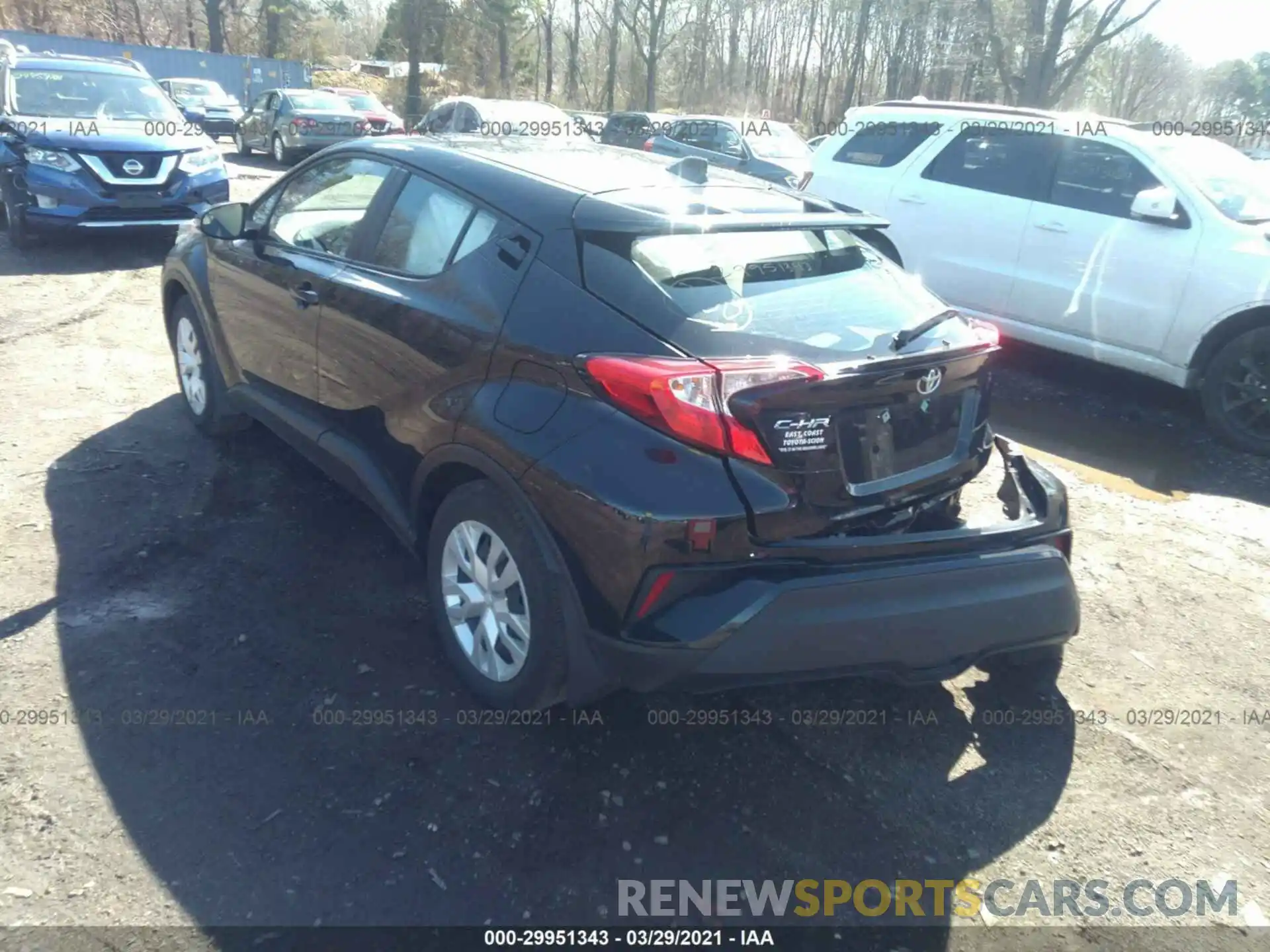 3 Photograph of a damaged car NMTKHMBX2KR099065 TOYOTA C-HR 2019