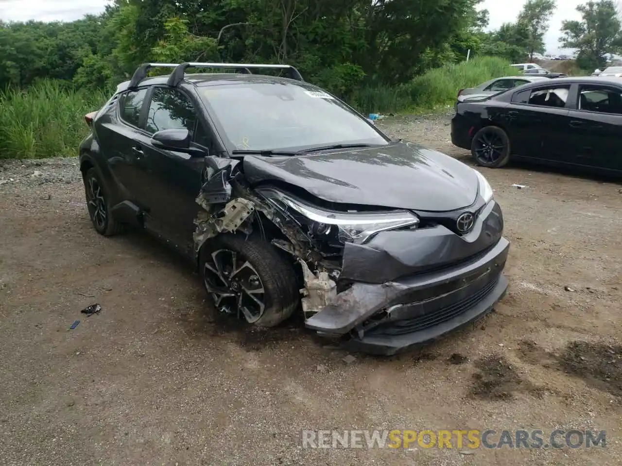 1 Photograph of a damaged car NMTKHMBX2KR099258 TOYOTA C-HR 2019