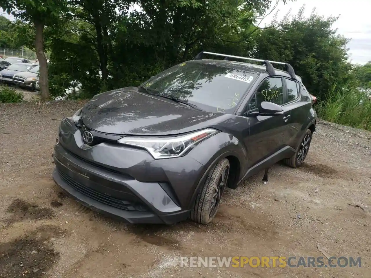 2 Photograph of a damaged car NMTKHMBX2KR099258 TOYOTA C-HR 2019