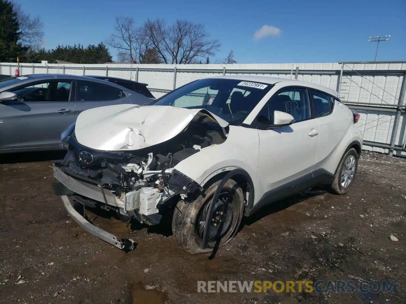 2 Photograph of a damaged car NMTKHMBX2KR100148 TOYOTA C-HR 2019