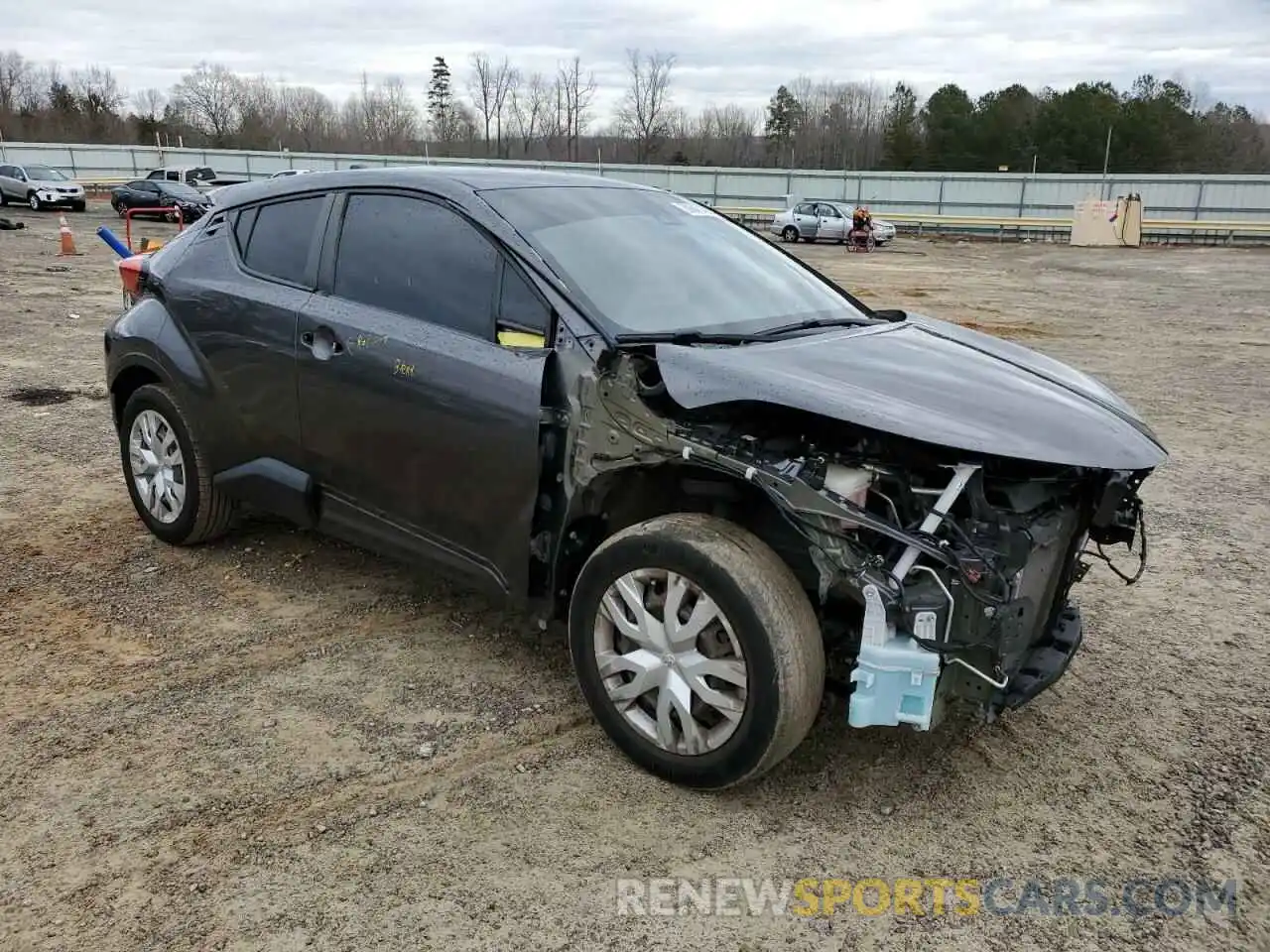 4 Photograph of a damaged car NMTKHMBX2KR100506 TOYOTA C-HR 2019