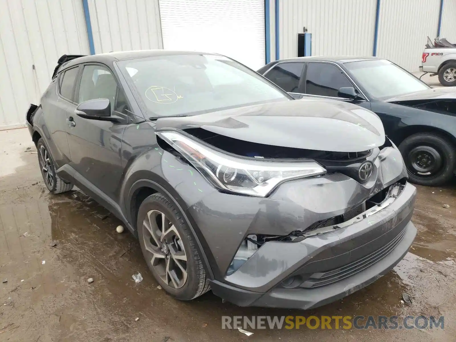 1 Photograph of a damaged car NMTKHMBX3KR068343 TOYOTA C-HR 2019