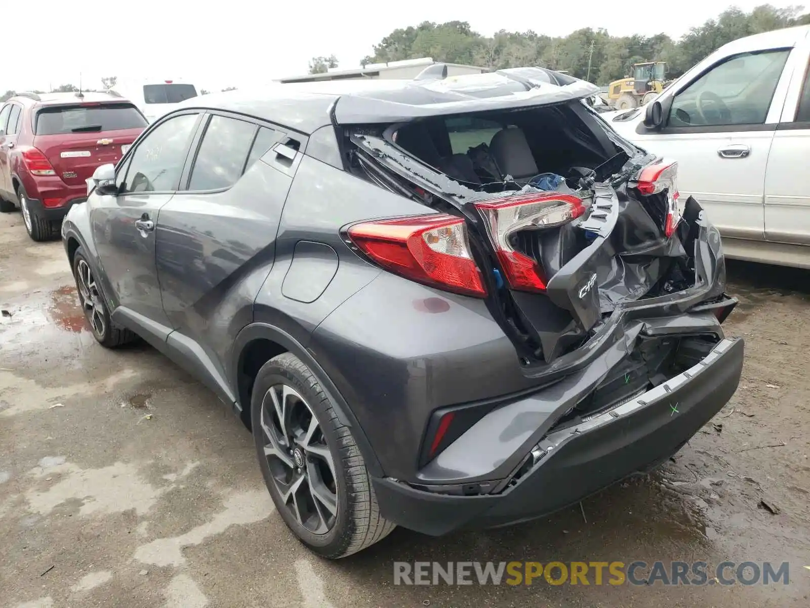 3 Photograph of a damaged car NMTKHMBX3KR068343 TOYOTA C-HR 2019