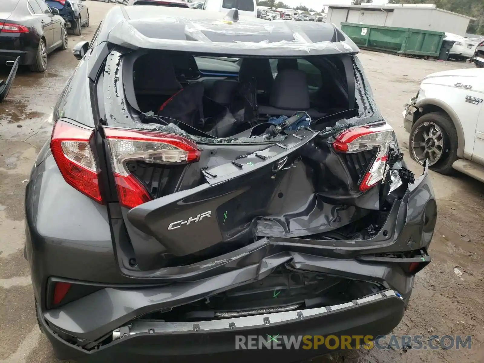 9 Photograph of a damaged car NMTKHMBX3KR068343 TOYOTA C-HR 2019