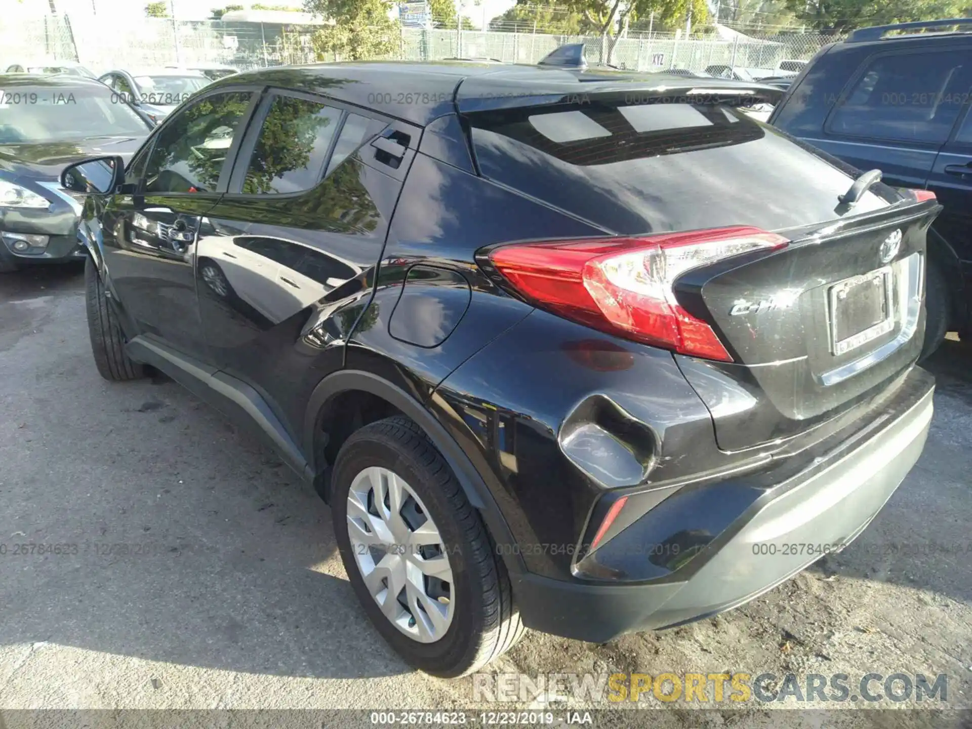 3 Photograph of a damaged car NMTKHMBX3KR068391 TOYOTA C-HR 2019