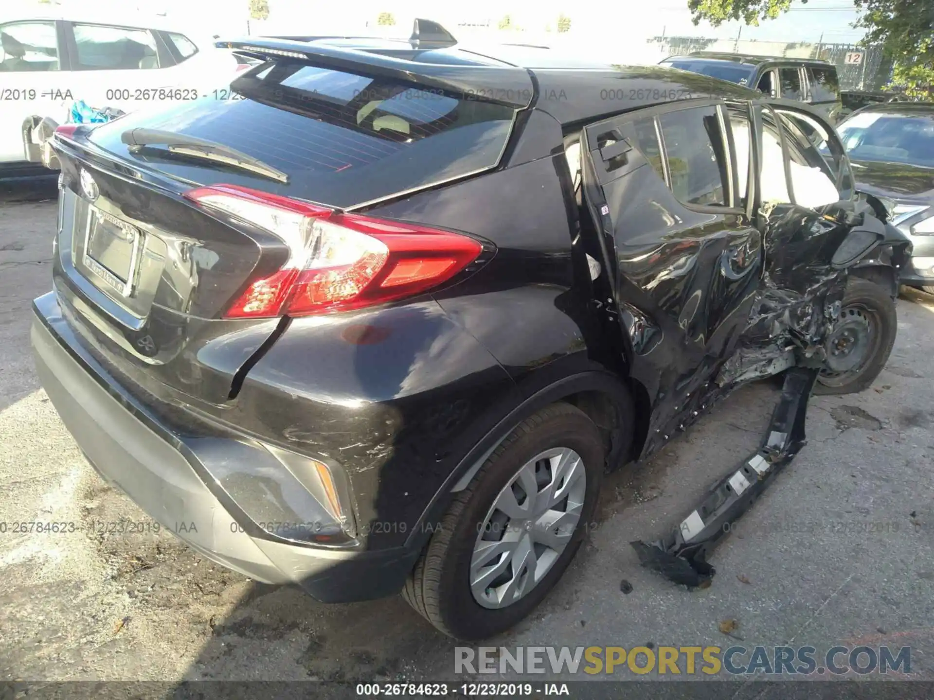 4 Photograph of a damaged car NMTKHMBX3KR068391 TOYOTA C-HR 2019