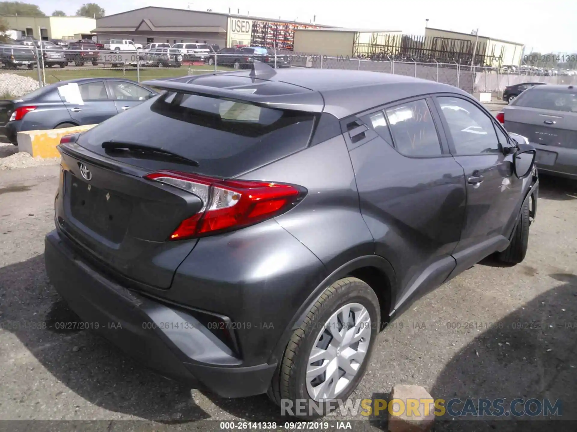 4 Photograph of a damaged car NMTKHMBX3KR068861 TOYOTA C-HR 2019