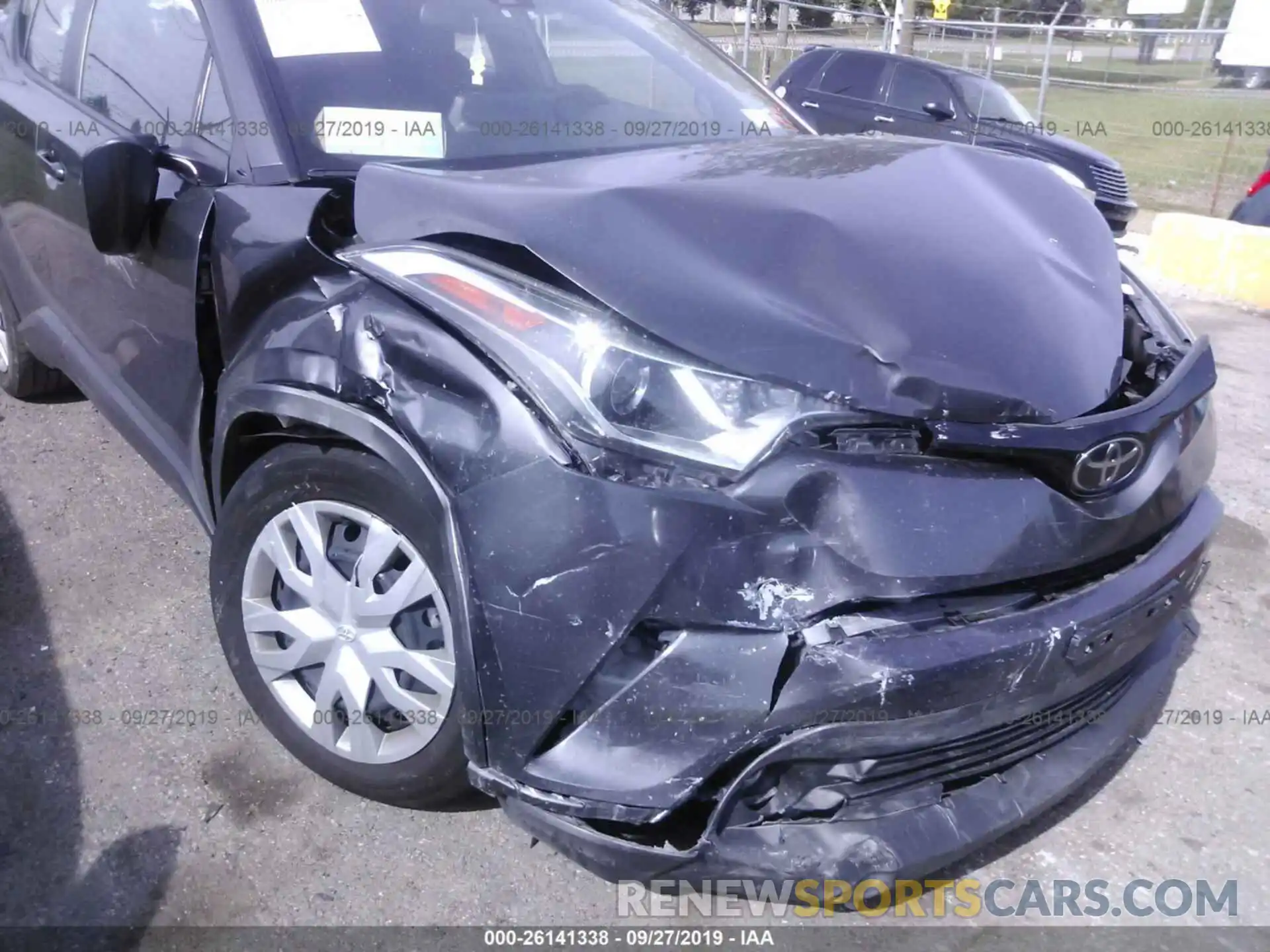 6 Photograph of a damaged car NMTKHMBX3KR068861 TOYOTA C-HR 2019