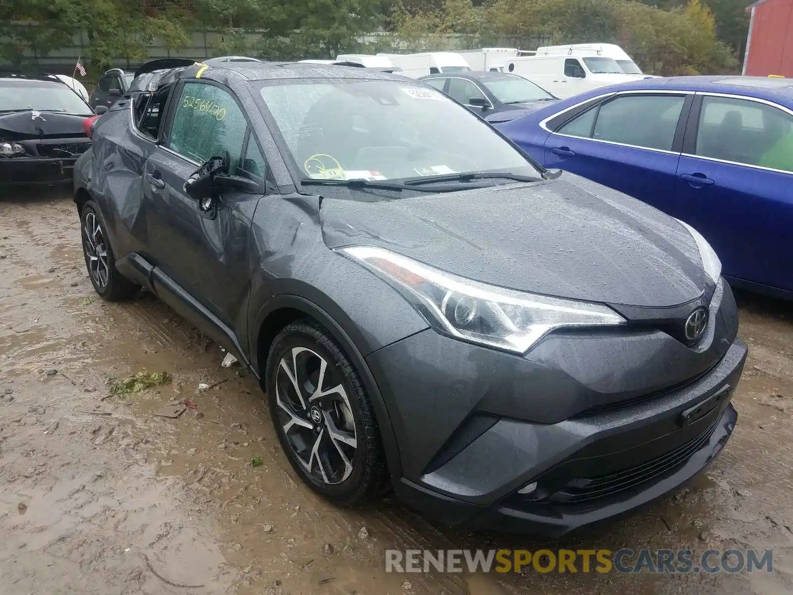 1 Photograph of a damaged car NMTKHMBX3KR070125 TOYOTA C-HR 2019