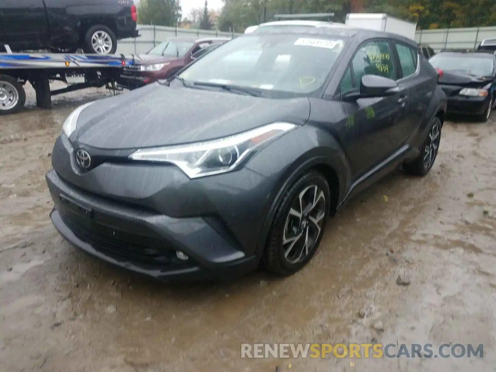 2 Фотография поврежденного автомобиля NMTKHMBX3KR070125 TOYOTA C-HR 2019