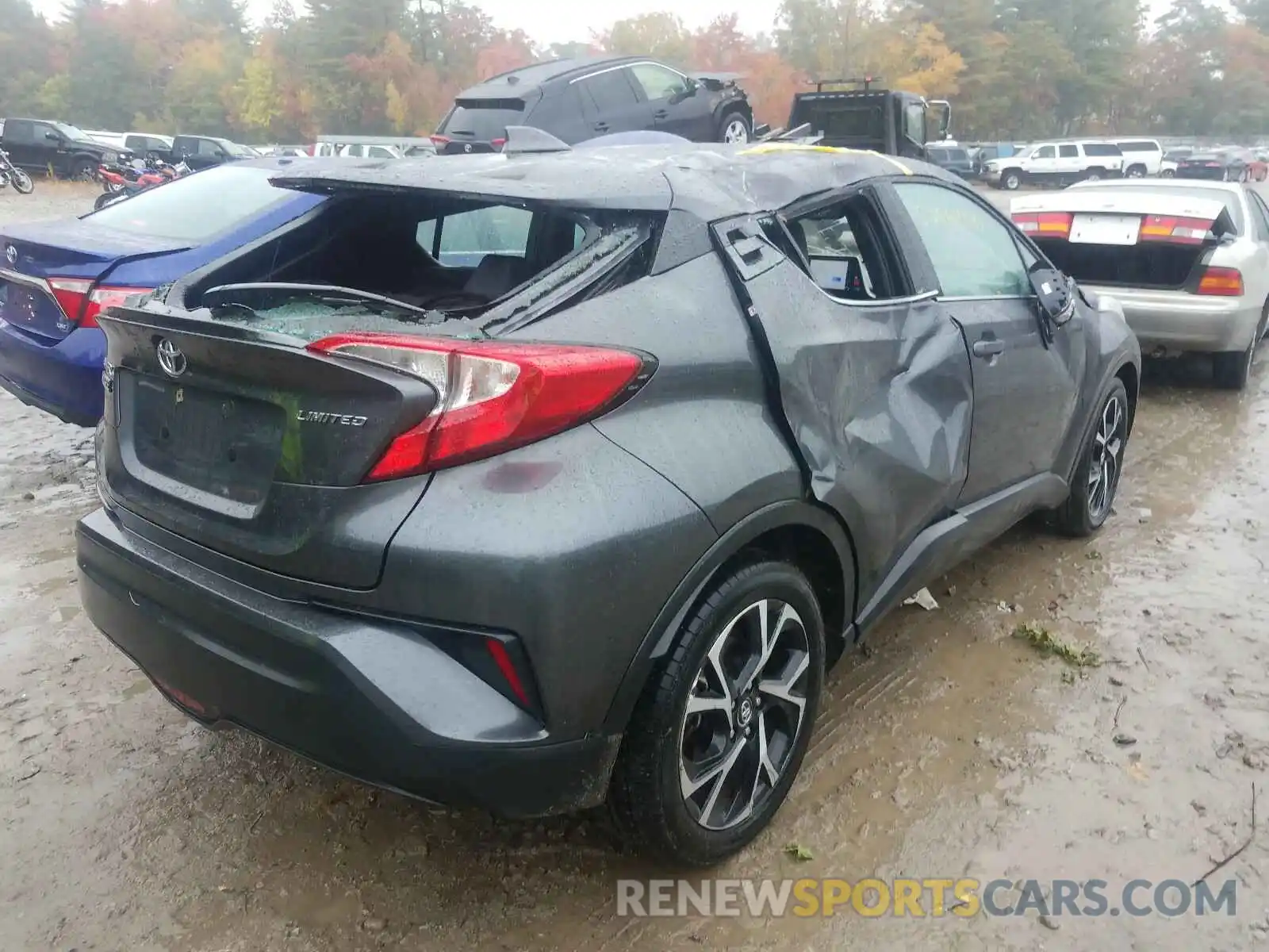 4 Photograph of a damaged car NMTKHMBX3KR070125 TOYOTA C-HR 2019