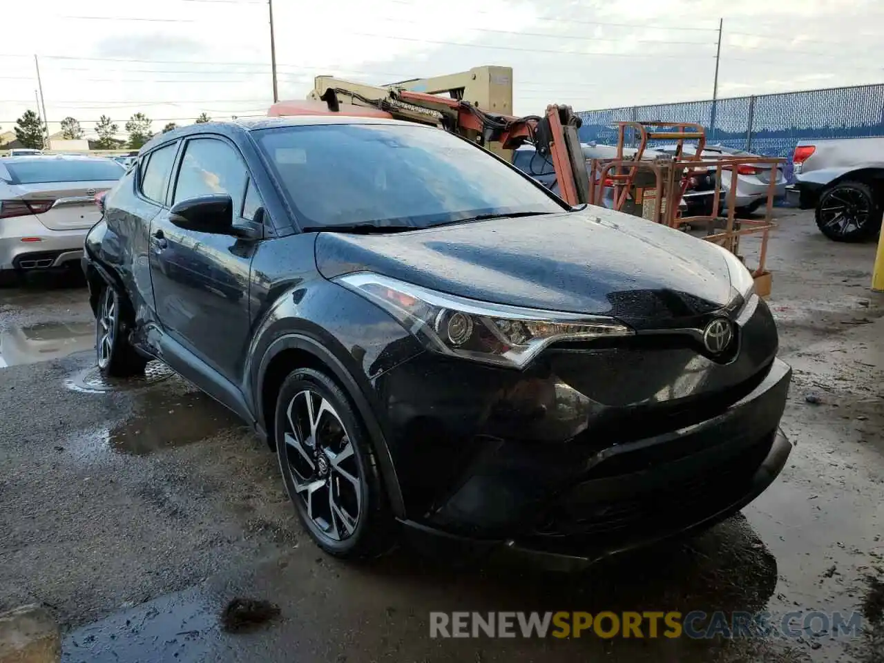 1 Photograph of a damaged car NMTKHMBX3KR070187 TOYOTA C-HR 2019