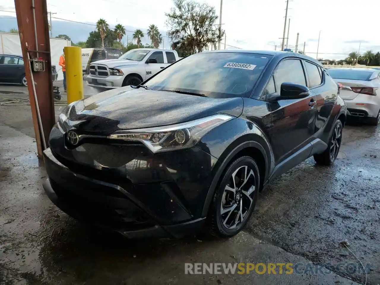 2 Photograph of a damaged car NMTKHMBX3KR070187 TOYOTA C-HR 2019