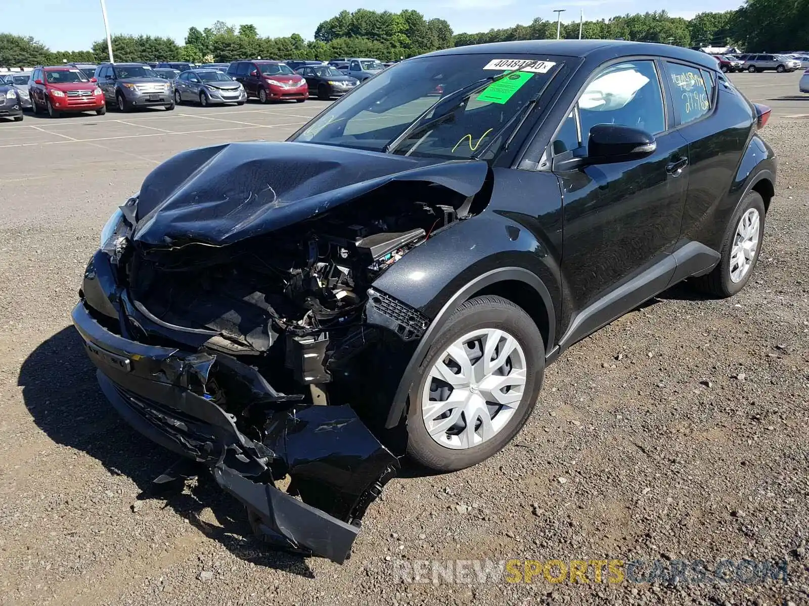 2 Photograph of a damaged car NMTKHMBX3KR073252 TOYOTA C-HR 2019