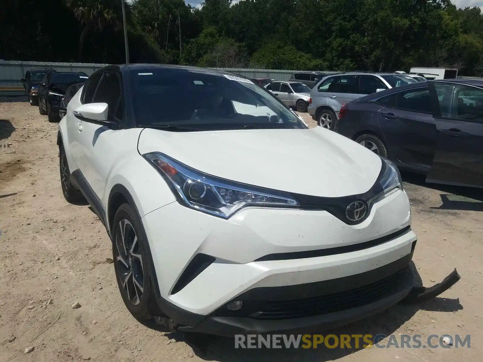 1 Photograph of a damaged car NMTKHMBX3KR074062 TOYOTA C-HR 2019