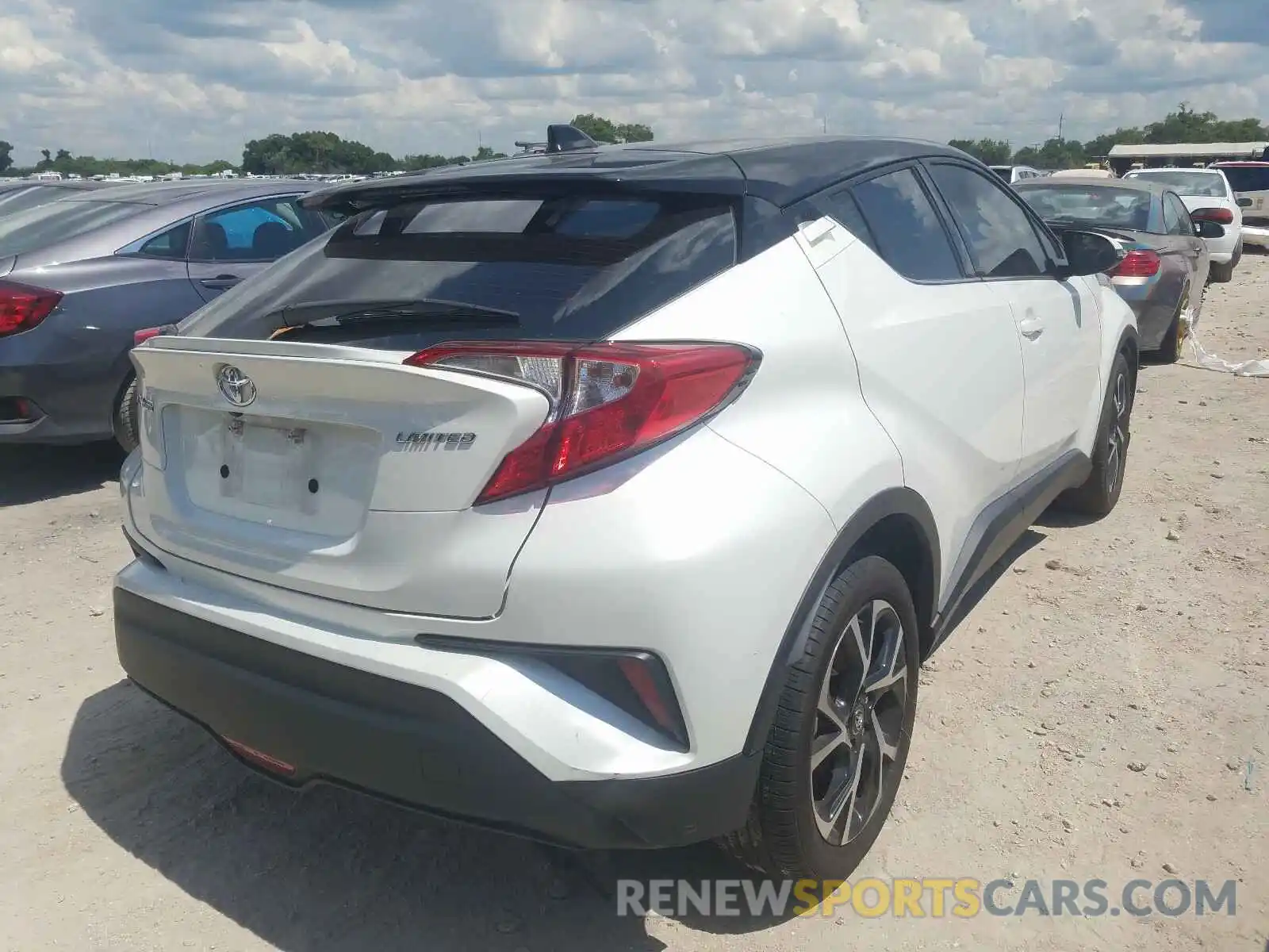 4 Photograph of a damaged car NMTKHMBX3KR074062 TOYOTA C-HR 2019