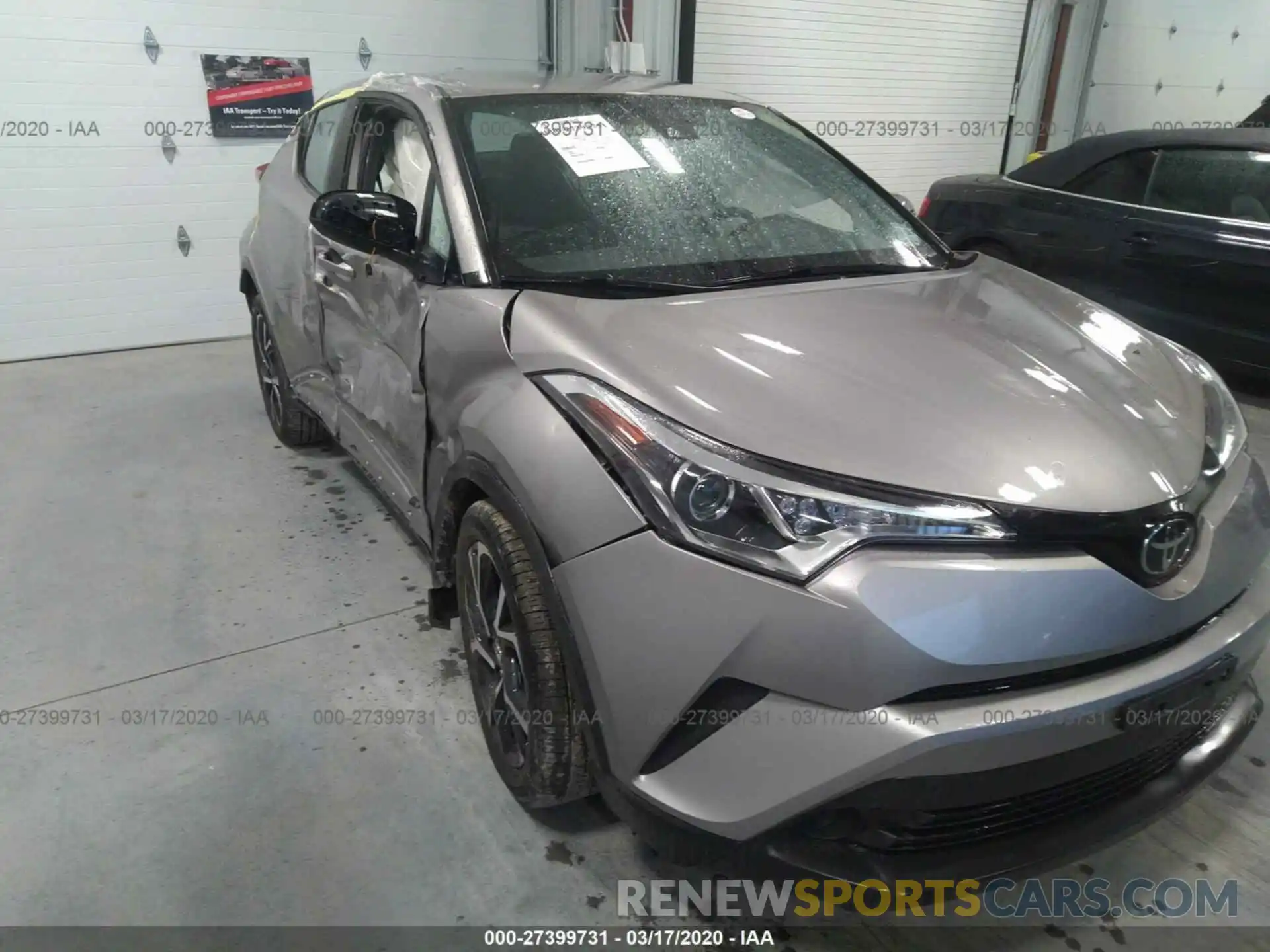 1 Photograph of a damaged car NMTKHMBX3KR074353 TOYOTA C-HR 2019