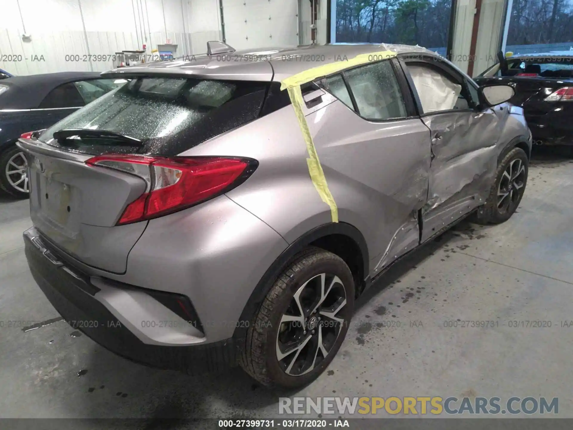 4 Photograph of a damaged car NMTKHMBX3KR074353 TOYOTA C-HR 2019