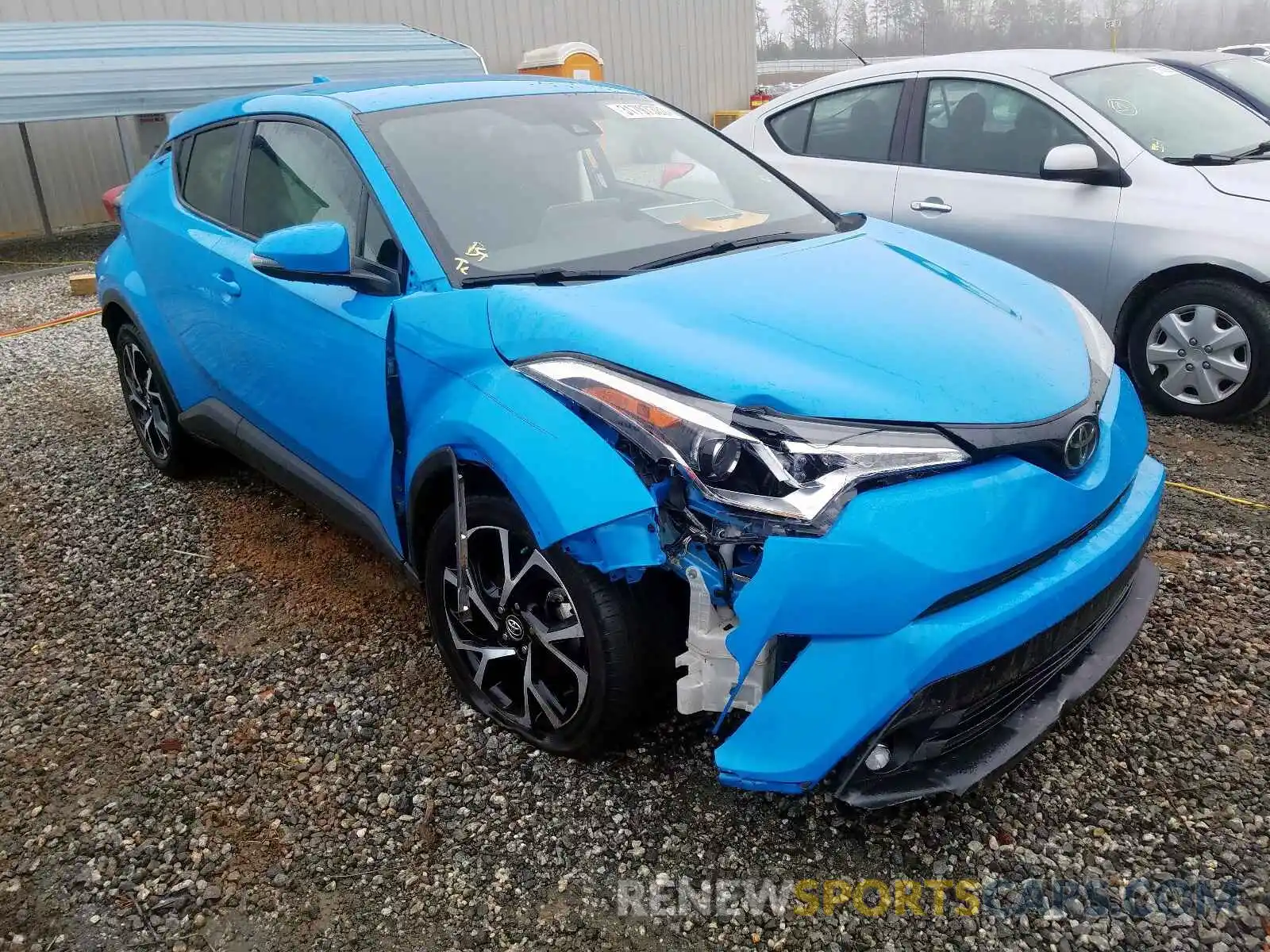 1 Photograph of a damaged car NMTKHMBX3KR074482 TOYOTA C-HR 2019