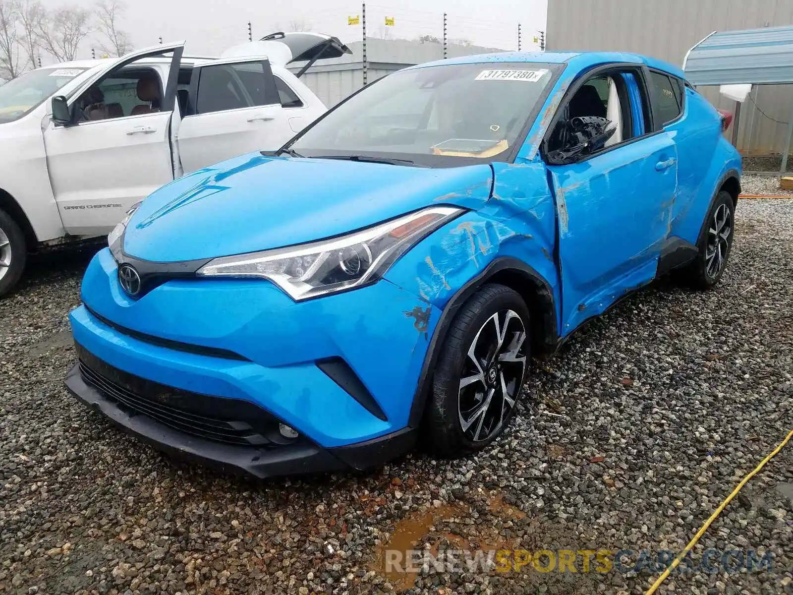 2 Photograph of a damaged car NMTKHMBX3KR074482 TOYOTA C-HR 2019