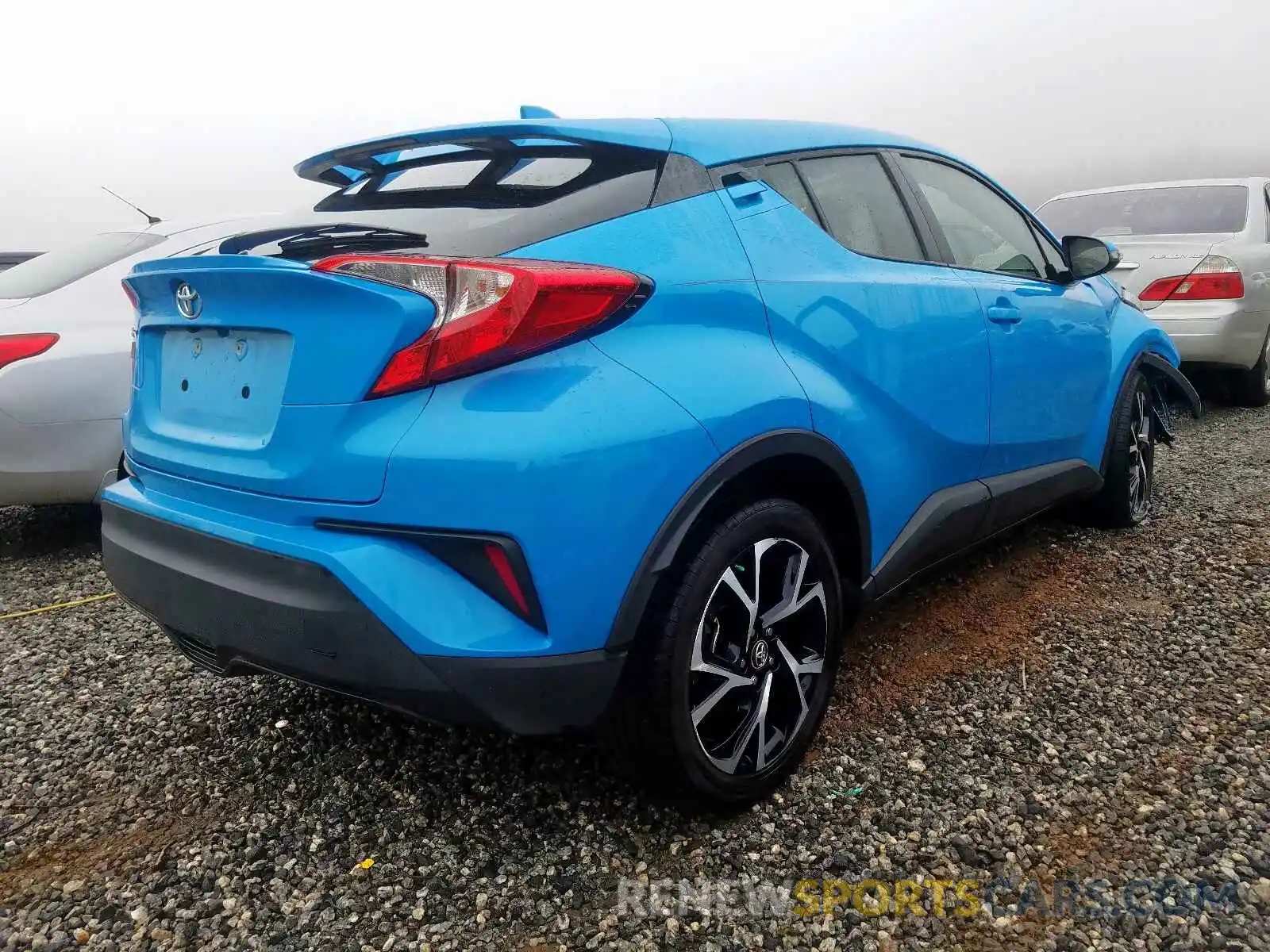 4 Фотография поврежденного автомобиля NMTKHMBX3KR074482 TOYOTA C-HR 2019