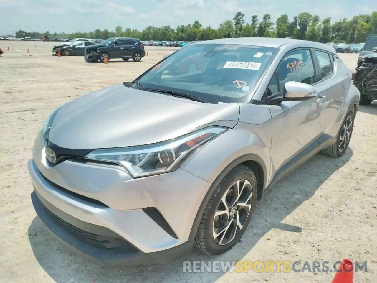 2 Photograph of a damaged car NMTKHMBX3KR074787 TOYOTA C-HR 2019