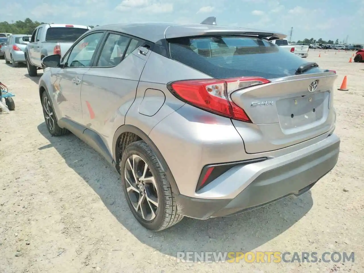 3 Photograph of a damaged car NMTKHMBX3KR074787 TOYOTA C-HR 2019