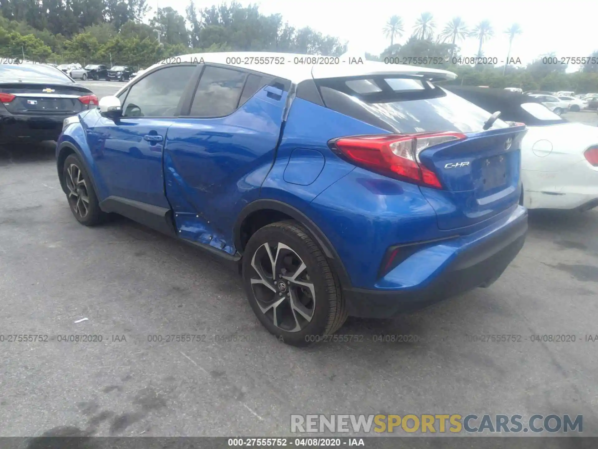 3 Photograph of a damaged car NMTKHMBX3KR074899 TOYOTA C-HR 2019