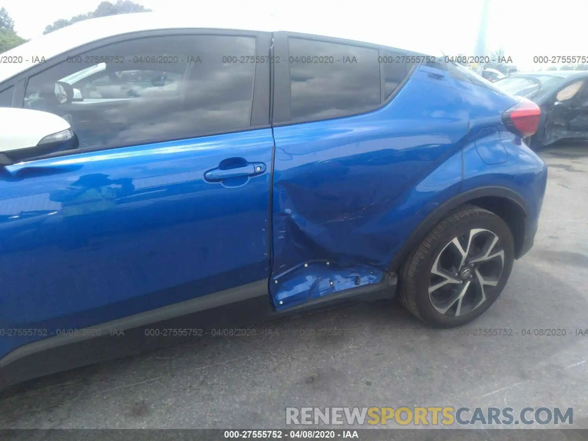 6 Photograph of a damaged car NMTKHMBX3KR074899 TOYOTA C-HR 2019