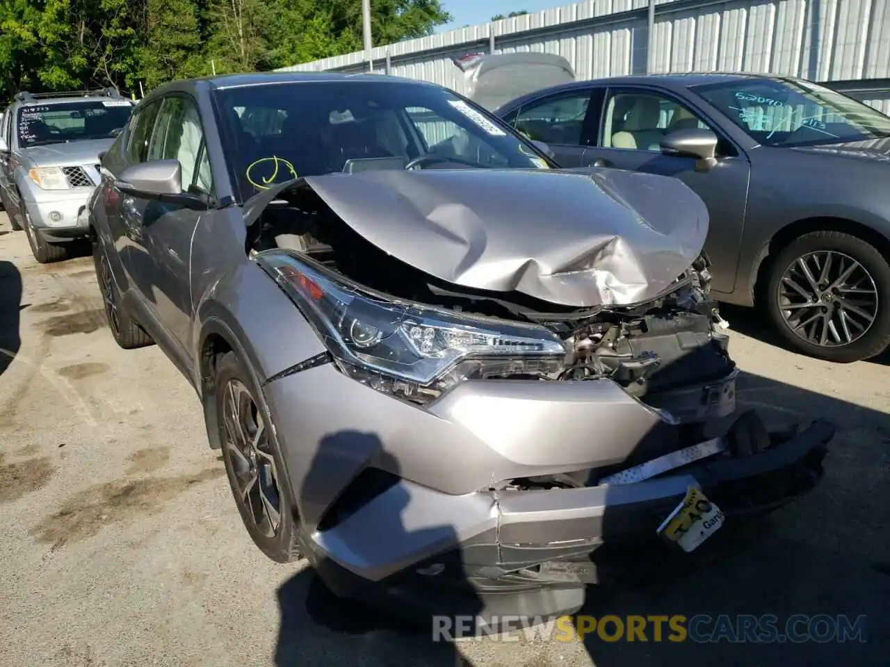 1 Photograph of a damaged car NMTKHMBX3KR075101 TOYOTA C-HR 2019